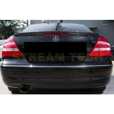 BENZ メルセデス ベンツ W209 CLK クーペ用 AMGタイプ カーボン トランクスポイラー リアスポイラー チンスポイラー リアウイング カーボンウイング 綾織 C209 |  | 01