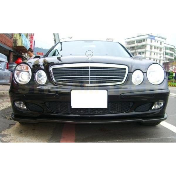 BENZ メルセデス ベンツ W211 Eクラス 前期用 カーボン フロントスポイラー リップスポイラー フロントリップ アンダーリップ バンパーリップ 綾織 E240 E280 | 