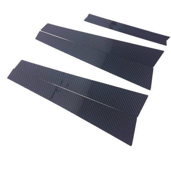 BENZ メルセデス ベンツ W212 Eクラス セダン用 リアルカーボン ピラーパネル 6点セット ピラーガーニッシュ センターピラー サイドピラー ドアピラー E63 AMG |  | 04