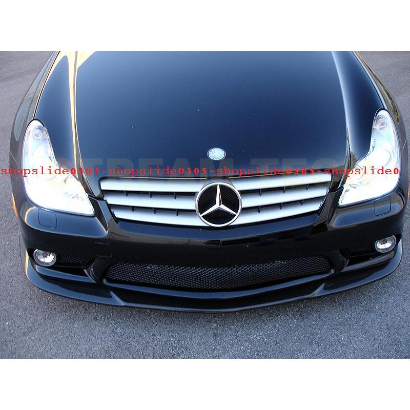BENZ メルセデス ベンツ W219 CLS AMG用 CAタイプ カーボン フロントスポイラー リップスポイラー フロントリップ バンパーリップ 綾織 C219 CLS55 CLS63 |  | 07
