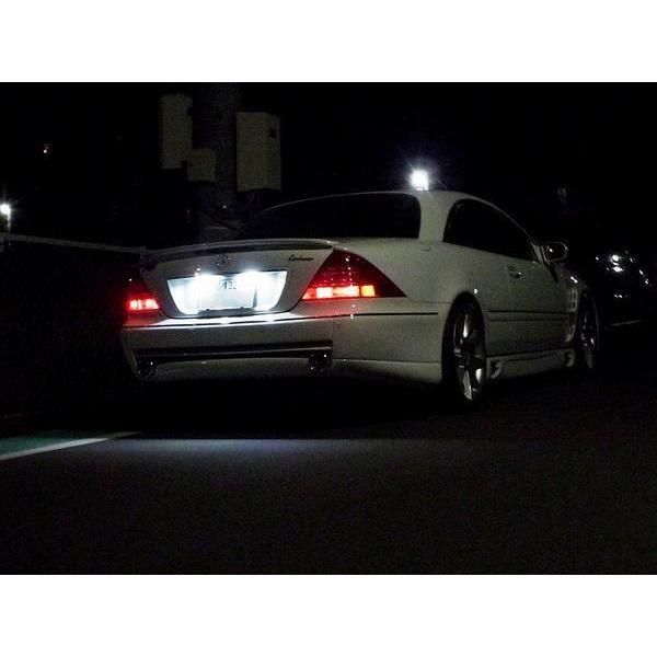 BENZ メルセデス ベンツ W220 Sクラス W215 CLクラス用 LED ライセンスランプ プレートライト ナンバー灯 LEDライト ランプ SMD AMG 人気商品 | 
