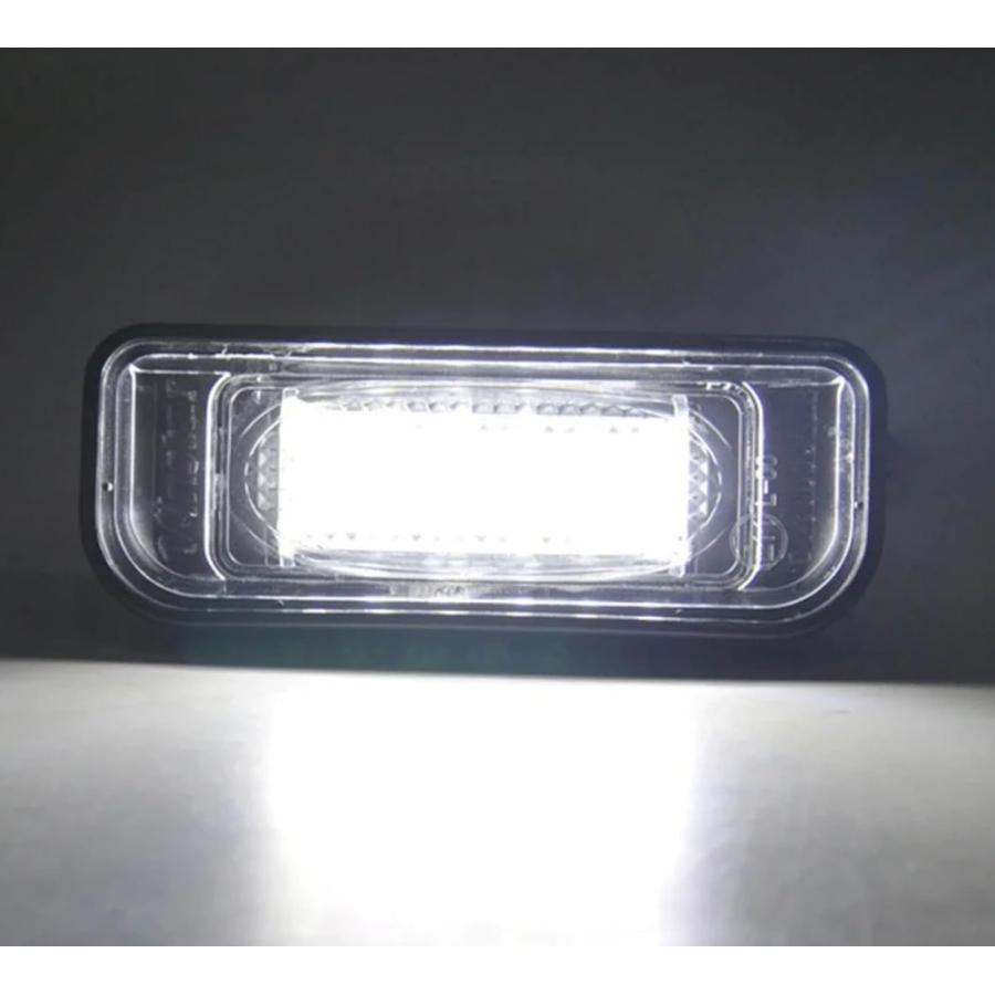BENZ メルセデス ベンツ W220 Sクラス W215 CLクラス用 LED ライセンスランプ プレートライト ナンバー灯 LEDライト ランプ SMD AMG 人気商品 |  | 11