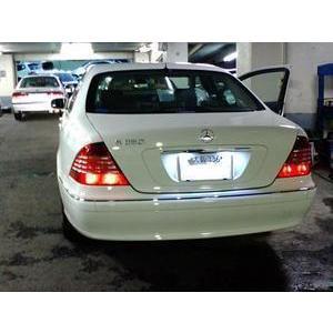 BENZ メルセデス ベンツ W220 Sクラス W215 CLクラス用 LED ライセンスランプ プレートライト ナンバー灯 LEDライト ランプ SMD AMG 人気商品 |  | 01