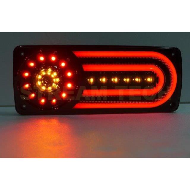 BENZ メルセデス ベンツ W463 Gクラス ゲレンデ用 07〜後期仕様 LED テールランプ スモークレンズ テールライト ランプ キャンセラー付き タイプ2 人気商品 |  | 05