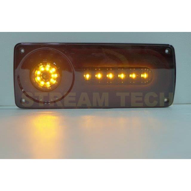 BENZ メルセデス ベンツ W463 Gクラス ゲレンデ用 07〜後期仕様 LED テールランプ スモークレンズ テールライト ランプ キャンセラー付き タイプ2 人気商品 |  | 06