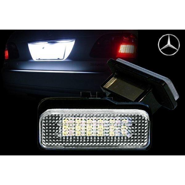 BENZ メルセデス ベンツ W203 ワゴン W211 W219 36連 SMD LED ライセンスライト ランプ ナンバー灯 汎用 キャンセラー付き Cクラス Eクラス CLSクラス | 