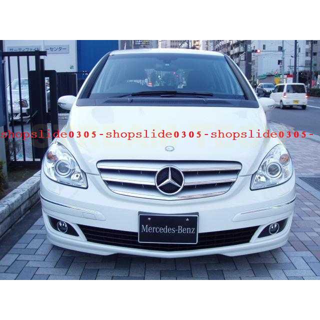 BENZ メルセデス ベンツ W245 Bクラス用 カーボン フロントスプリッター バンパースプリッター フロントスポイラー リップスポイラー フロントリップ 綾織 人気 |  | 02