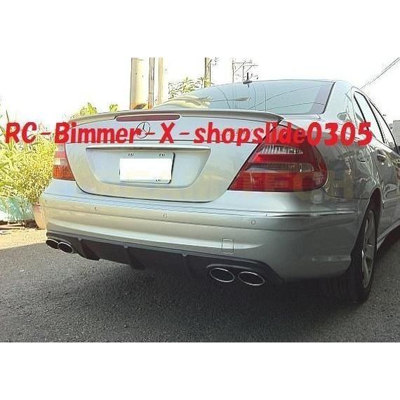 BENZ メルセデス ベンツ W211 E63 AMG用 DTMタイプ カーボン リアディフューザー リアアンダースポイラー リアリップ バンパーリップ 綾織 Eクラス セダン | 