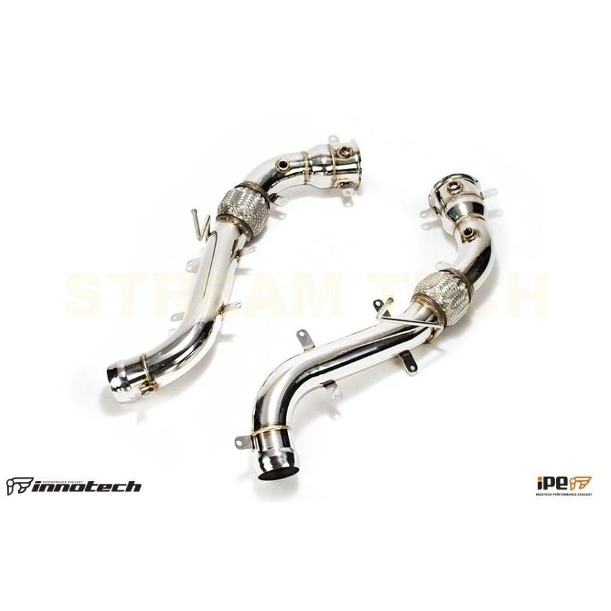 iPE イノテック McLaren MP4-12C用 キャタパイプ ステンレス製 触媒 ストレート キャタライザー ダウンパイプ マクラーレン |  | 01