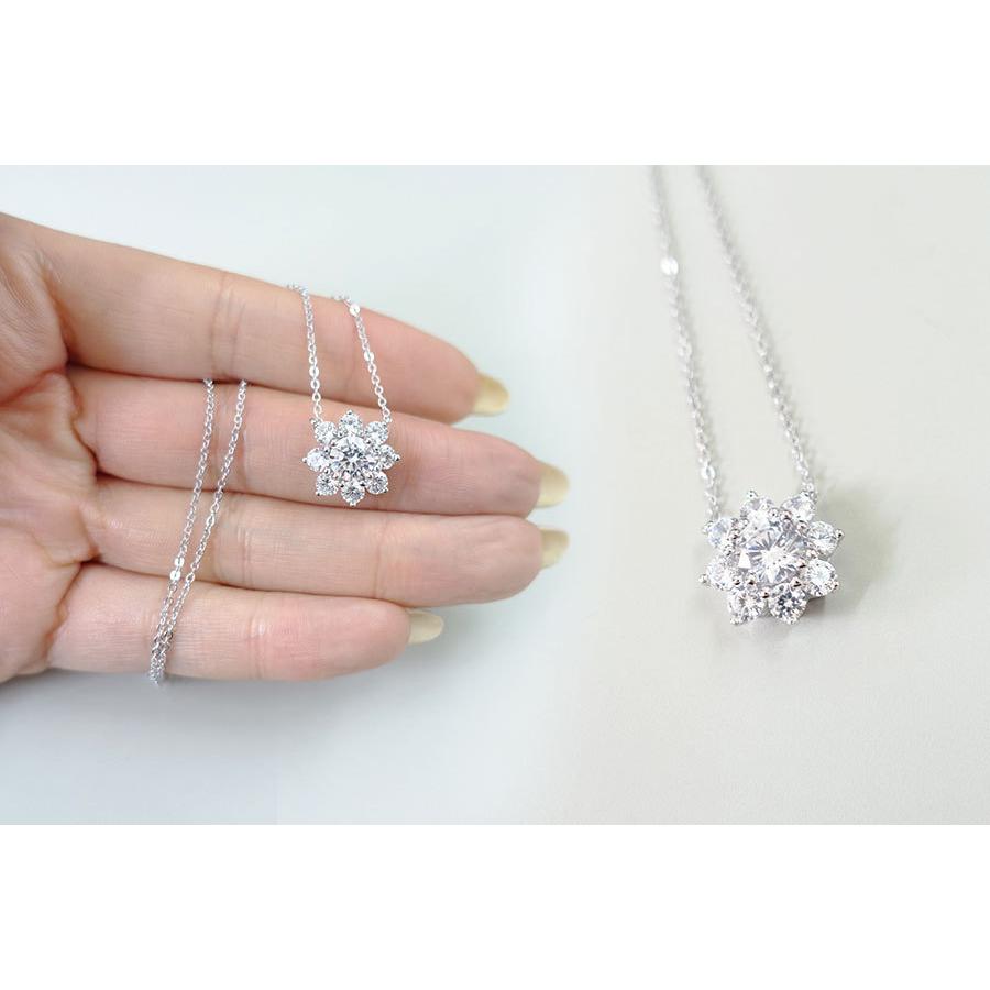 エンジェルピーチサンフルールネックレス