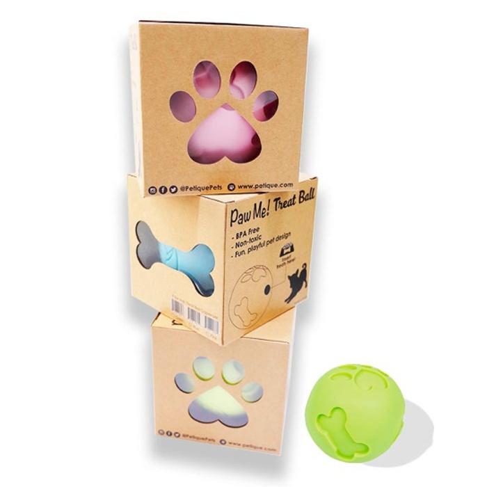 Petique ペティーク パウミートリートボール 知育玩具 知育トイ ストレス解消 安心 安全 おもちゃ 犬 イヌ いぬ 中型犬 大型犬 ボール おやつ 米ブランド |  | 07