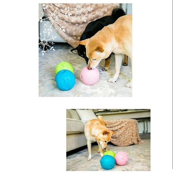 Petique ペティーク パウミートリートボール 知育玩具 知育トイ ストレス解消 安心 安全 おもちゃ 犬 イヌ いぬ 中型犬 大型犬 ボール おやつ 米ブランド |  | 08