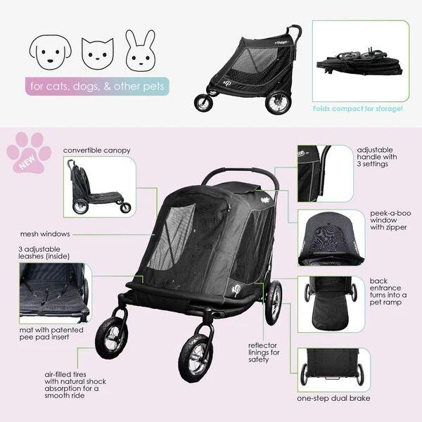 Petique ペティーク アポロ ペットストローラー ペットカート