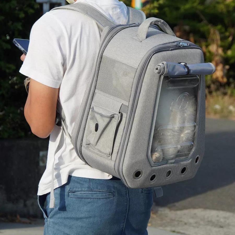 Petique ペティーク スカイライト キャリーバッグ ペットバッグ ペットキャリー ペットリュック ねこ いぬ お出かけ 旅行 米ブランド Skylight |  | 01