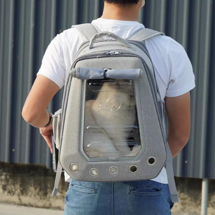 Petique ペティーク スカイライト キャリーバッグ ペットバッグ ペットキャリー ペットリュック ねこ いぬ お出かけ 旅行 米ブランド Skylight |  | 02