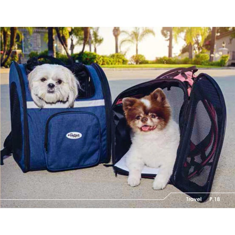 Petique ペティーク バックパッカー ペットキャリー キャリーバッグ ペットリュック バックパック リュックサック 折り畳み 犬 猫 小動物 旅行 米ブランド |  | 05