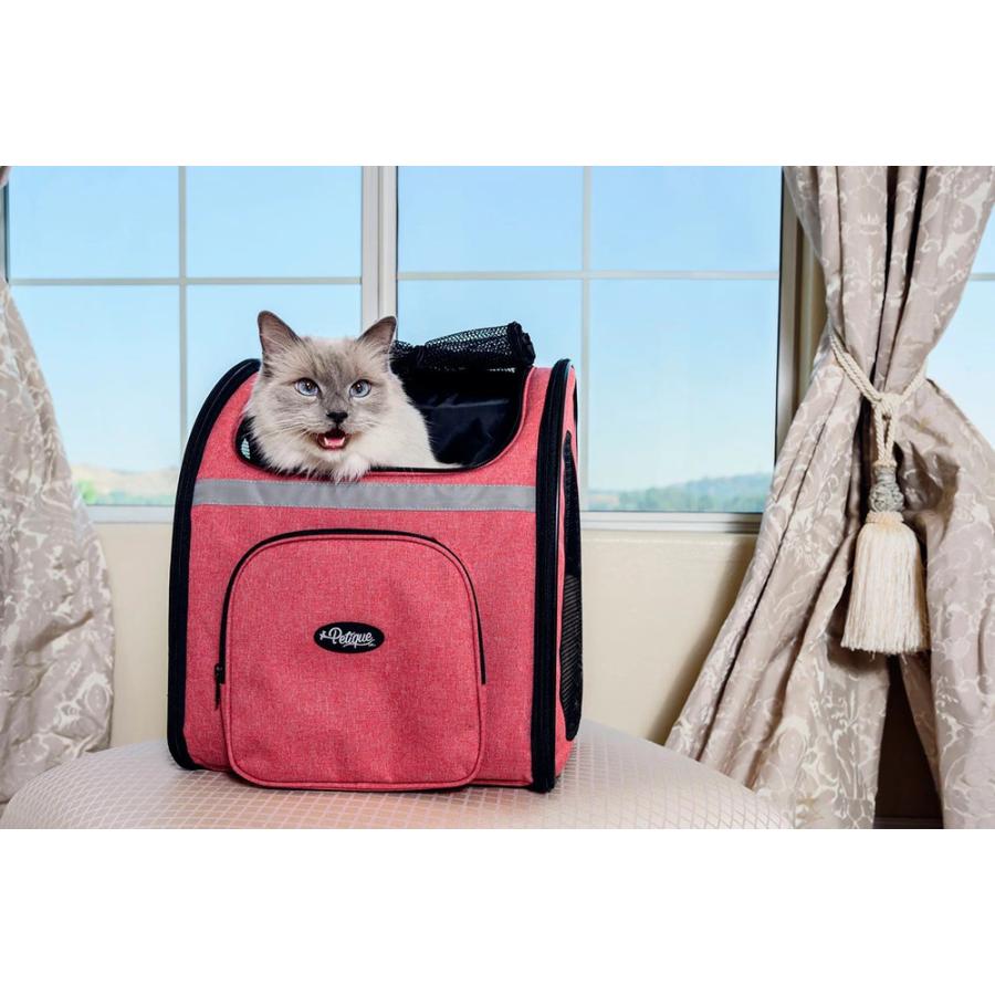 Petique ペティーク バックパッカー ペットキャリー キャリーバッグ ペットリュック バックパック リュックサック 折り畳み 犬 猫 小動物 旅行 米ブランド |  | 12