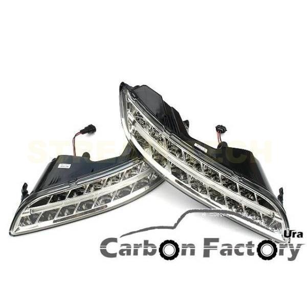 PORSCHE ポルシェ 997 カレラ 前期用 LED バンパー補助ライト ファイバーLED フォグランプ バンパーライト ポジションライト デイライト ランプ 911 人気商品 |  | 06