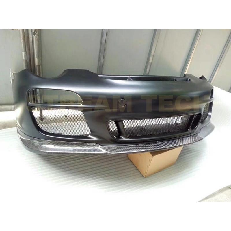 PORSCHE ポルシェ 997 カレラ用 GT3 後期タイプ フロントバンパー リップスポイラーセット 2種類有 FRP カーボン バンパー エアロパーツ 911 タルガ 人気商品 |  | 04