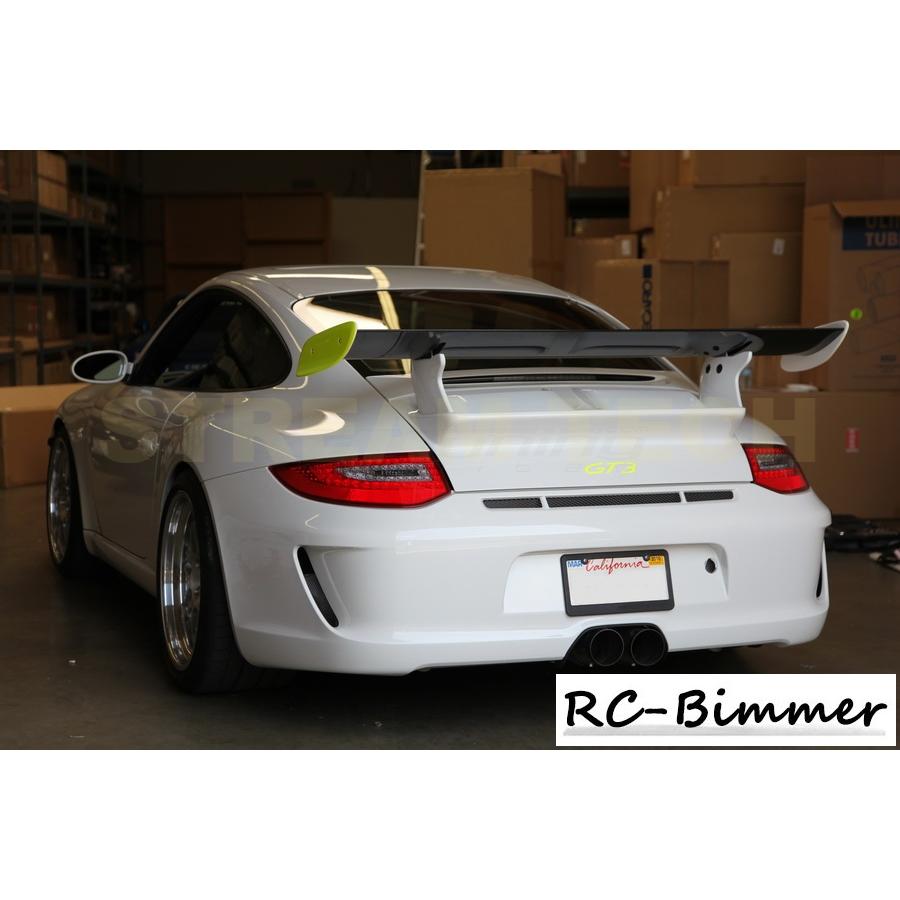 PORSCHE ポルシェ 997 GT3 RS3.8タイプ レーシング ハーフカーボン GTウイング リアウイング 大型ウイング カーボンウイング リアスポイラー 911 カレラ |  | 01