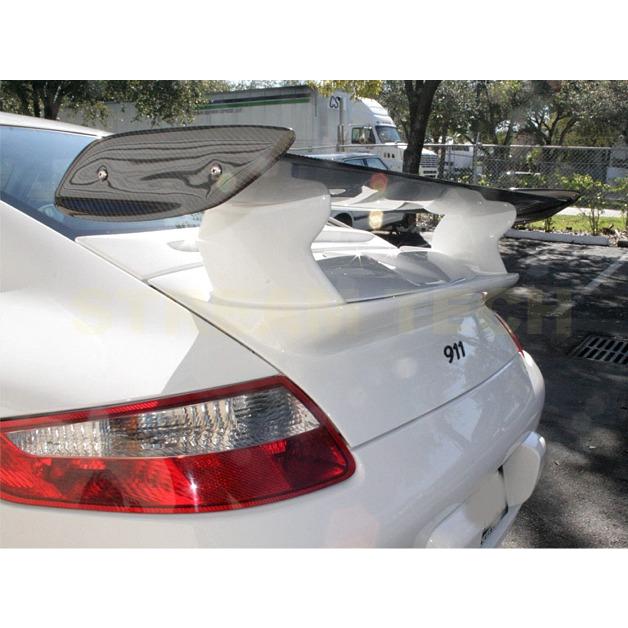 PORSCHE ポルシェ 997 GT3 RS3.8タイプ レーシング ハーフカーボン GTウイング リアウイング 大型ウイング カーボンウイング リアスポイラー 911 カレラ |  | 03