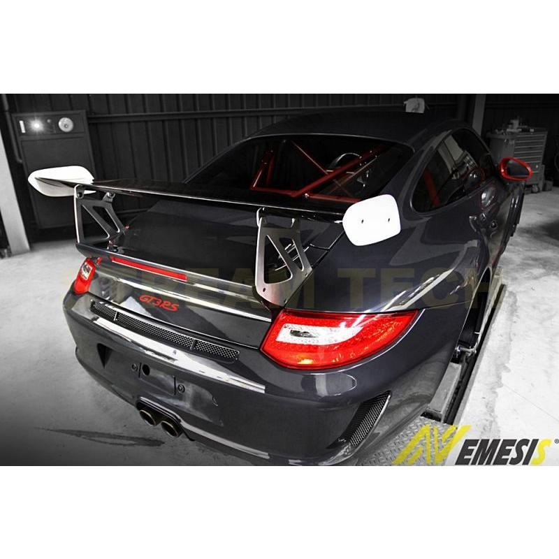 PORSCHE ポルシェ 997 GT3 RS 4.0用 カーボン GTウイング リアウイング レーシングウイング カーボンウイング リアスポイラー トランクスポイラー 911 | 