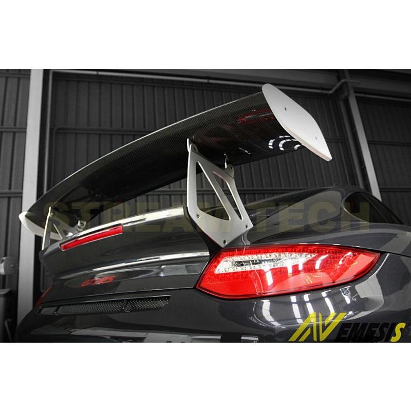 PORSCHE ポルシェ 997 GT3 RS 4.0用 カーボン GTウイング リアウイング レーシングウイング カーボンウイング リアスポイラー トランクスポイラー 911 |  | 01