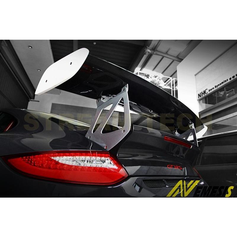 PORSCHE ポルシェ 997 GT3 RS 4.0用 カーボン GTウイング リアウイング レーシングウイング カーボンウイング リアスポイラー トランクスポイラー 911 |  | 03