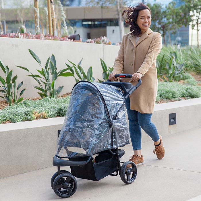 Petique ペティーク ペットストローラー専用 レインカバー 防雨 防風 防寒 雨よけ 風よけ お散歩 お出かけ 旅行 通院 介護 犬 猫 小動物 米ブランド |  | 03