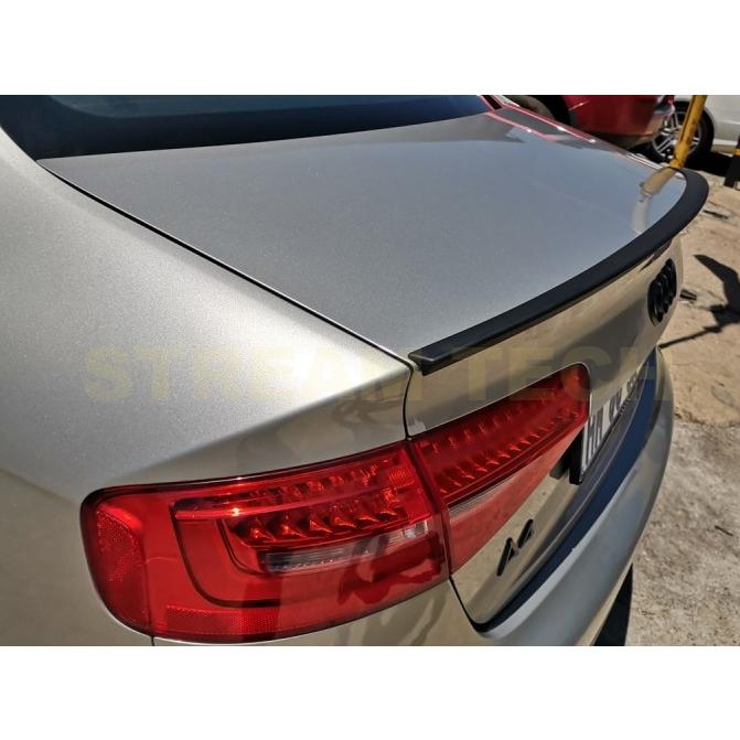 AUDI アウディ B8 A4 S4 セダン用 ダックテールタイプ トランクスポイラー ABS製 リアスポイラー チンスポイラー リアウイング 未塗装 塗装代行可能 8K 人気商品 |  | 01