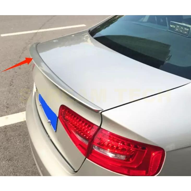 AUDI アウディ B8 A4 S4 セダン用 ダックテールタイプ トランクスポイラー ABS製 リアスポイラー チンスポイラー リアウイング 未塗装 塗装代行可能 8K 人気商品 |  | 06