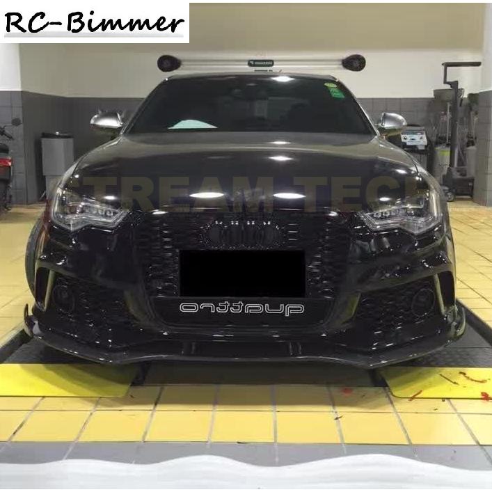 AUDI アウディ C7 RS6用 DTMタイプ カーボン フロントスポイラー