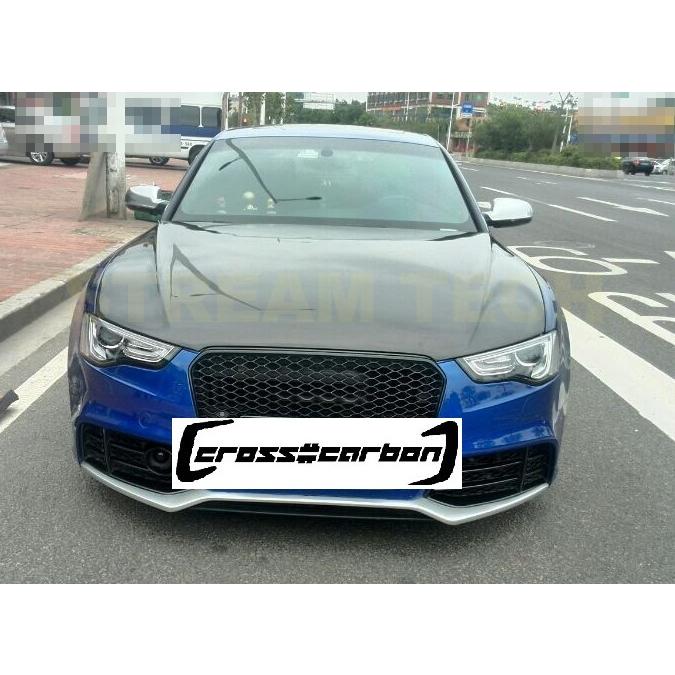 AUDI アウディ B8 8T A5 S5 後期用 純正タイプ カーボン ボンネット