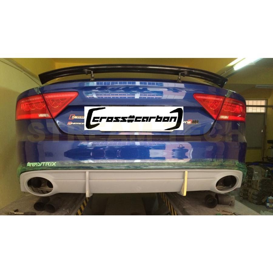 AUDI アウディ C7 4G A7 Sライン S7 前期用 RS7タイプ カーボン リア 