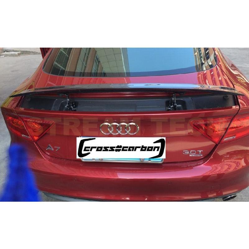 アウディ a7 リアスポイラー AUDI アウディ C7 4G A7 S7 RS7 スポーツバック用 カーボン リア