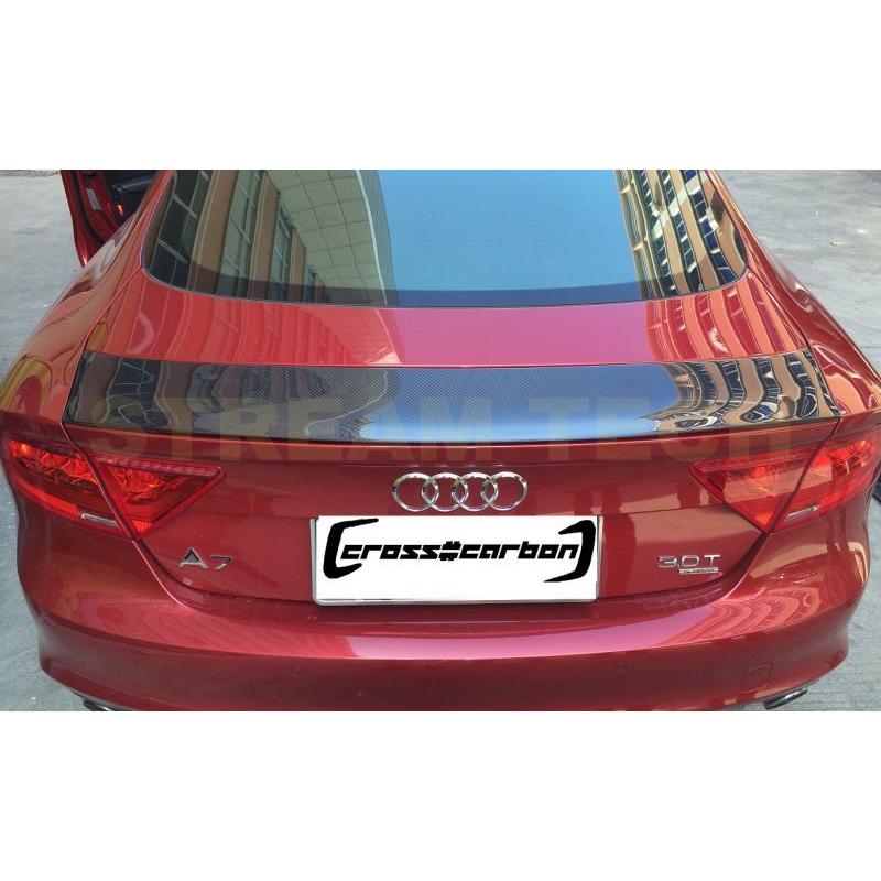 AUDI アウディ C7 4G A7 S7 RS7 スポーツバック用 カーボン リアスポイラー 可動ウイング部分 トランクスポイラー リアウイング カーボンウイング 綾織 人気商品 |  | 01