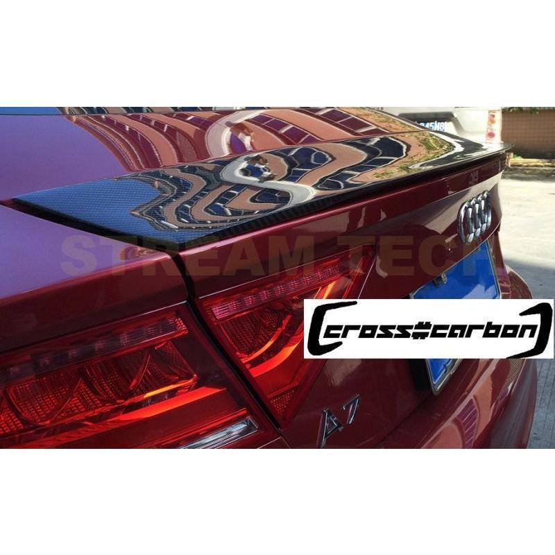 AUDI アウディ C7 4G A7 S7 RS7 スポーツバック用 カーボン リアスポイラー 可動ウイング部分 トランクスポイラー リアウイング カーボンウイング 綾織 人気商品 |  | 02