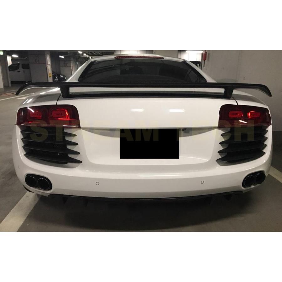 AUDI アウディ R8用 GTタイプ カーボン リアウイング GTウイング
