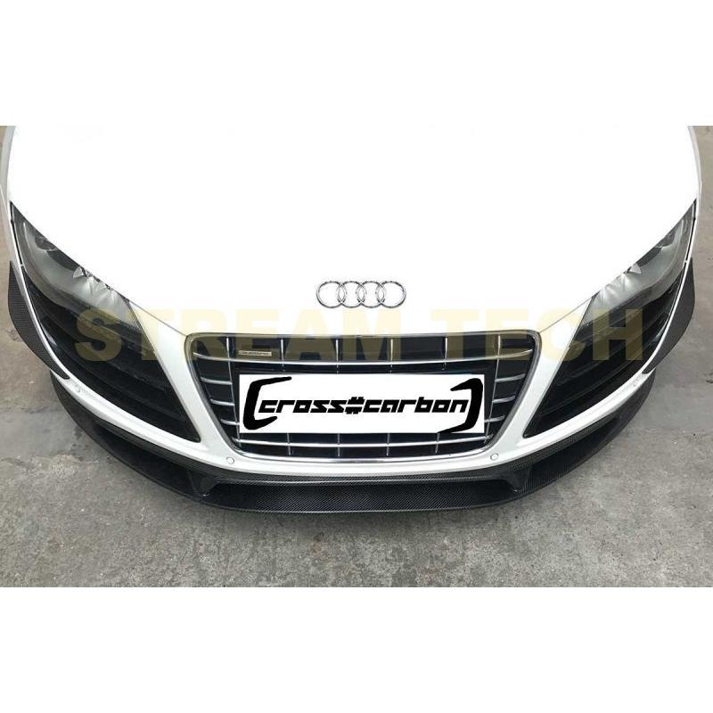 AUDI アウディ R8 07〜16年用 MLタイプ カーボン フロントスポイラー ...