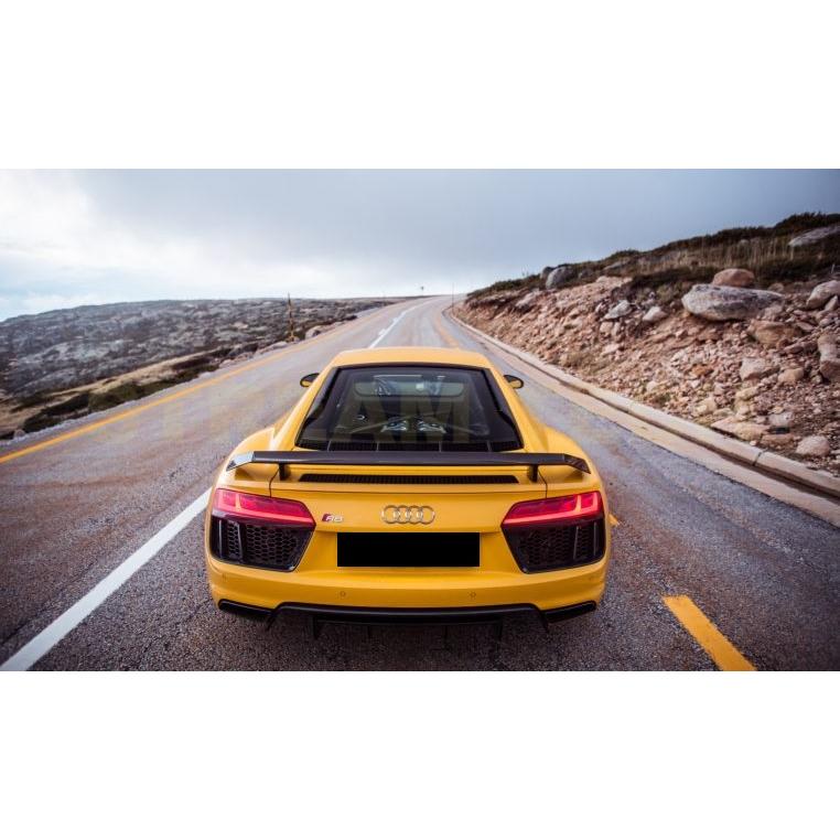 AUDI アウディ 4S R8 クーペ用 プラススタイル カーボン リアウイング 