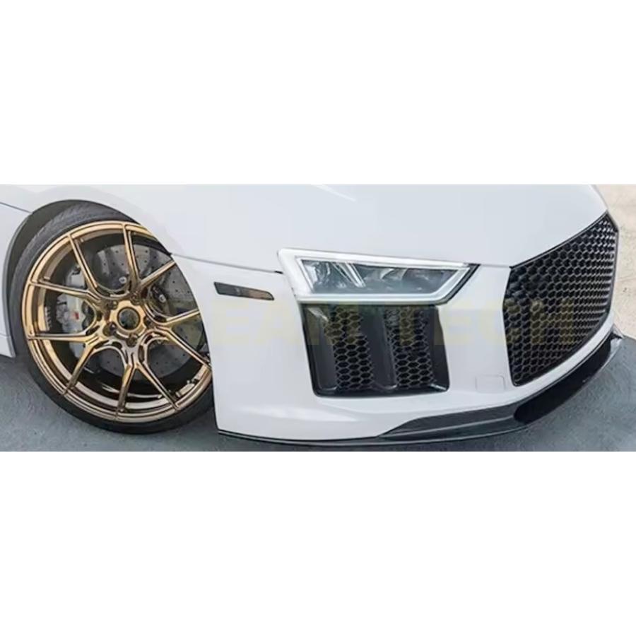 AUDI アウディ 4S R8 前期用 VRSタイプ ドライカーボン 