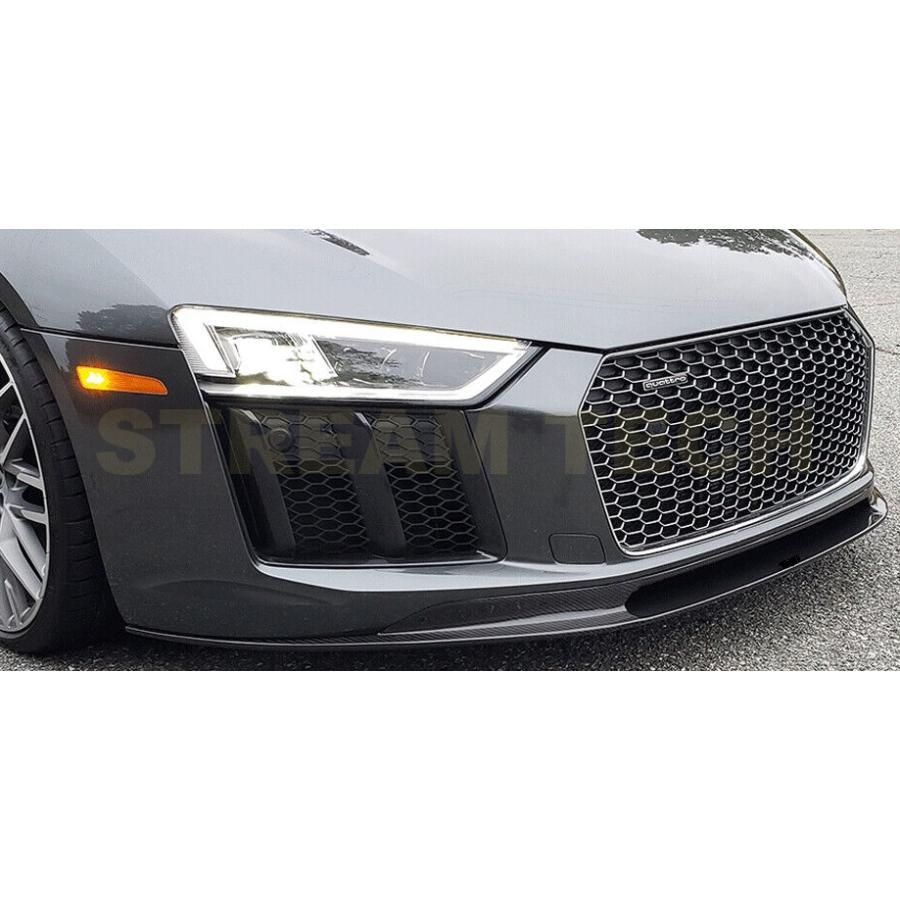 AUDI アウディ 4S R8 前期用 VRSタイプ ドライカーボン 