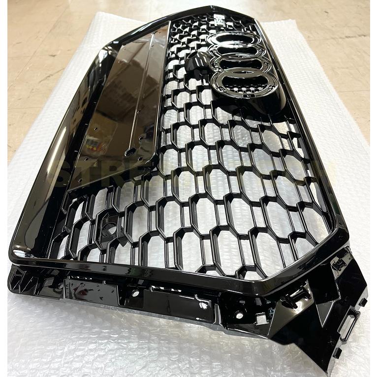 AUDI アウディ B9 8W A4 S4 前期用 RSタイプ ハニカムグリル 2種類有 センターグリル フロントグリル ラジエターグリル RSグリル クワトロ PTS有 カメラ有 人気 |  | 16