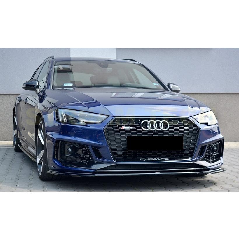 アウディ　A4　RS4 グリル　2色 AUDI アウディ B9.5 8W A4 S4 後期用 RSタイプ ハニカムグリル 2