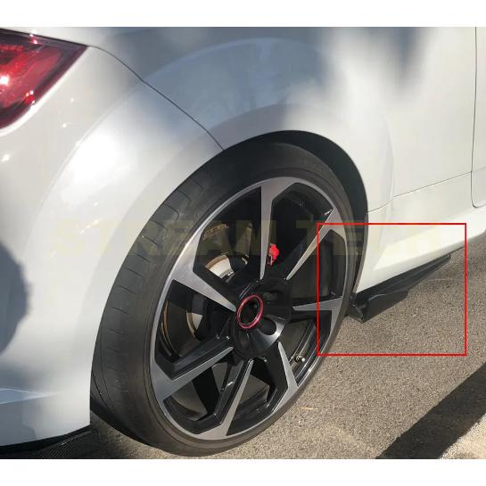 AUDI アウディ 8S TT Sライン TTS TTRS用 Abtスタイル カーボン サイド