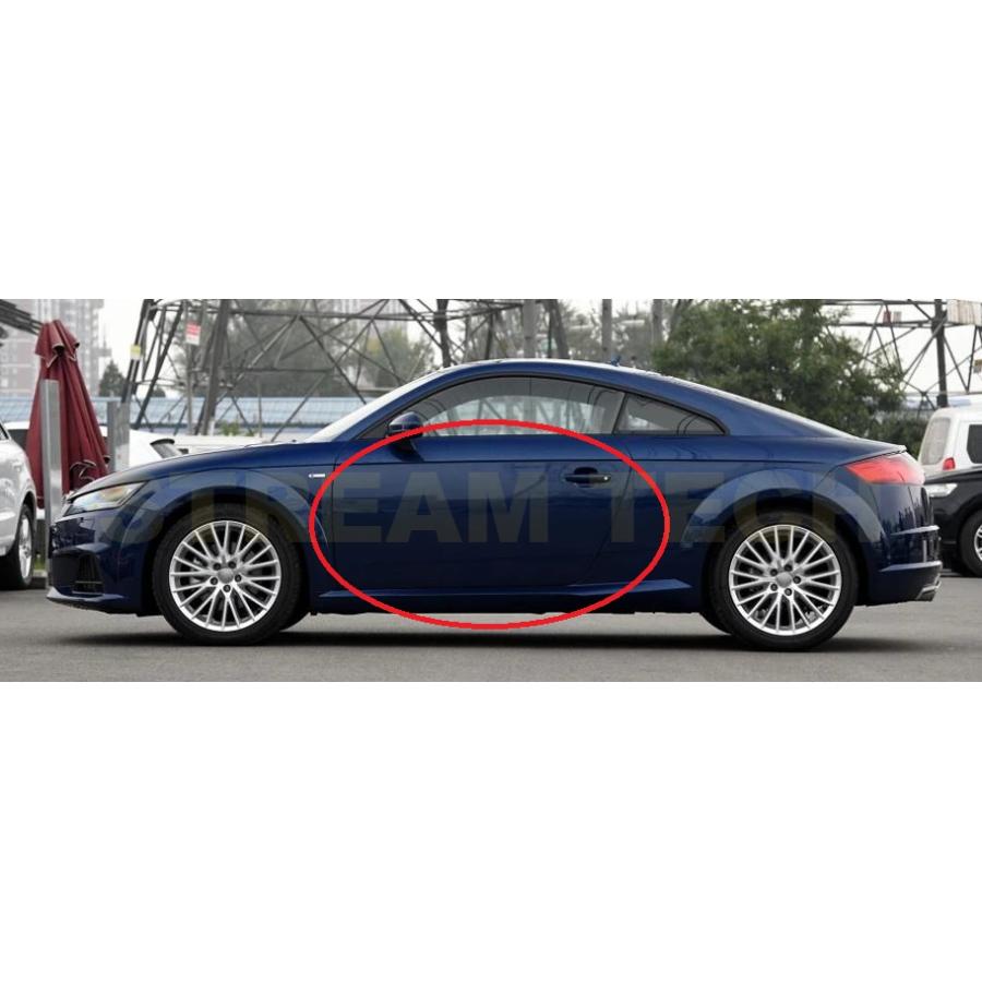 AUDI アウディ 8S TT TTS TTRS用 OEM仕様 ドライカーボン ドアパネル