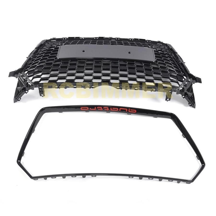 Audi TT フロントグリル AUDI アウディ 8J TT TTS TTRS用 RSタイプ ハニカム フロント