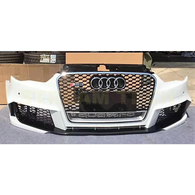 AUDI アウディ 8V A3 S3 セダン用 RS3タイプ フロントバンパー 