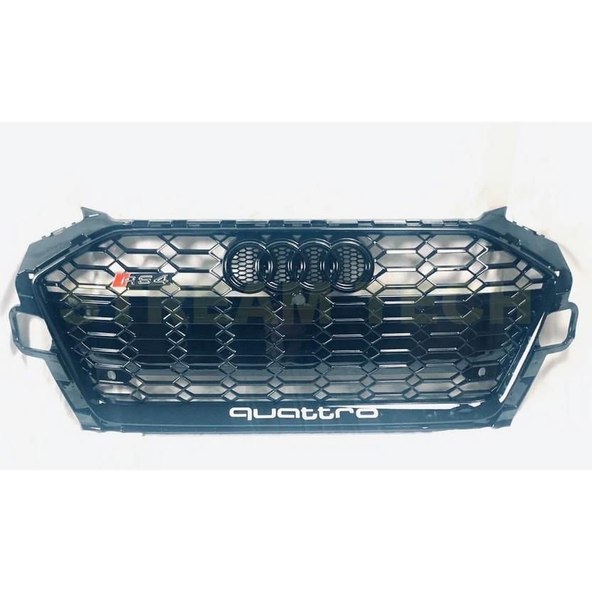 AUDI アウディ B9.5 8W A4 S4 後期用 RSタイプ ハニカムグリル 2種類有