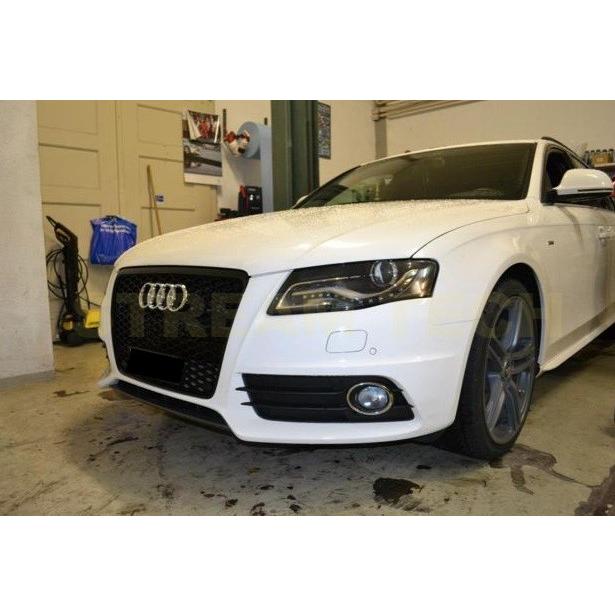 AUDI アウディ B8 8K A4 S4 前期用 RSタイプ ハニカムグリル オール